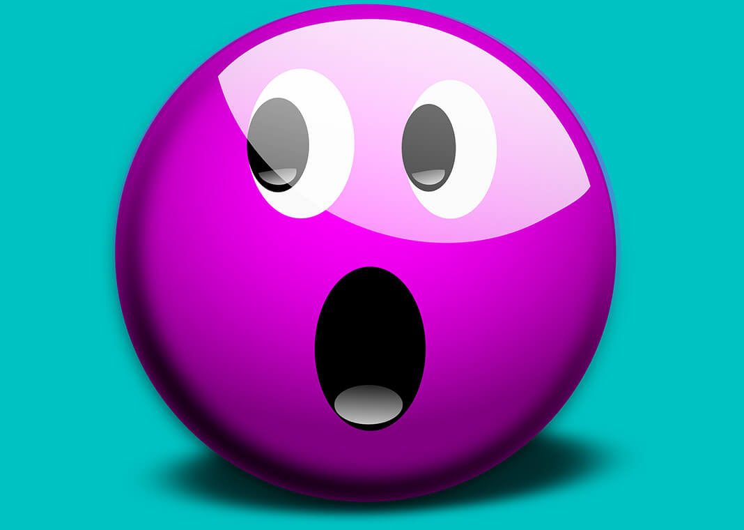 shocked face emoji-style purple - image by OpenClipart-Vectors from Pixabay